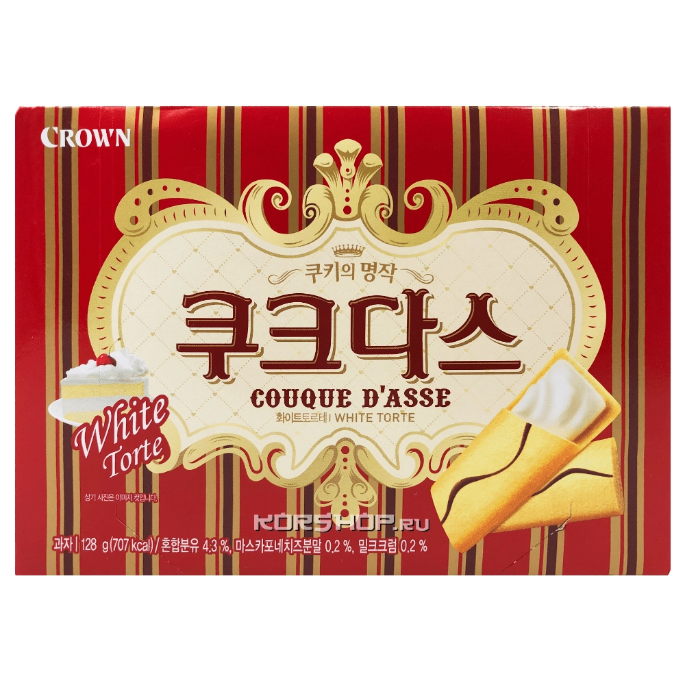 Песочное печенье Кукидас с ванильным вкусом Couque D'asse, Корея, 128 г Песочное печенье Кукидас с ванильным вкусом Couque D'asse, Корея, 128 г