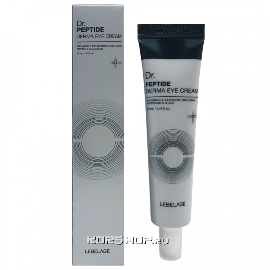 Антивозрастной крем для области вокруг глаз с пептидами Dr. Peptide Derma Eye Cream Lebelage, Корея, 40 мл Антивозрастной крем для области вокруг глаз с пептидами Dr. Peptide Derma Eye Cream Lebelage, Корея, 40 мл