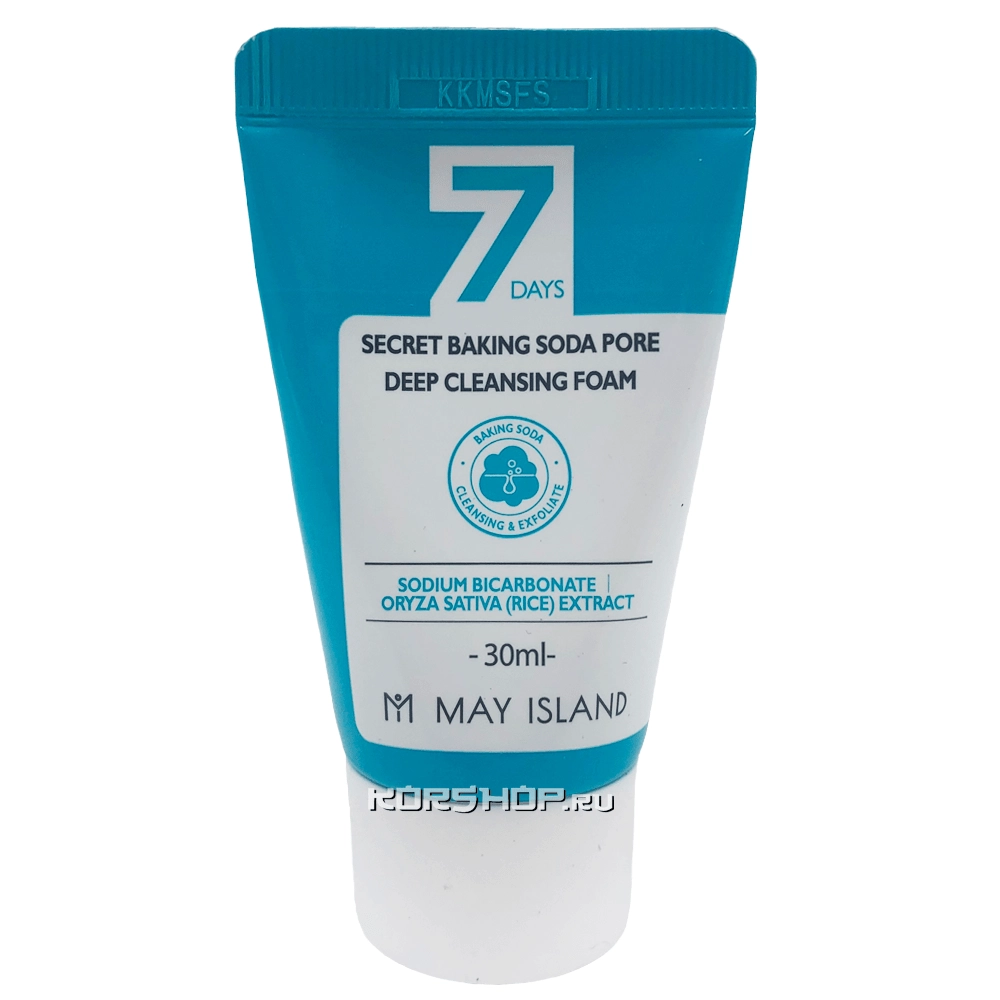 Глубоко очищающая пенка с пищевой содой Baking Soda May Island 7 Days Secret, Корея, 30 мл Глубоко очищающая пенка с пищевой содой Baking Soda May Island 7 Days Secret, Корея, 30 мл