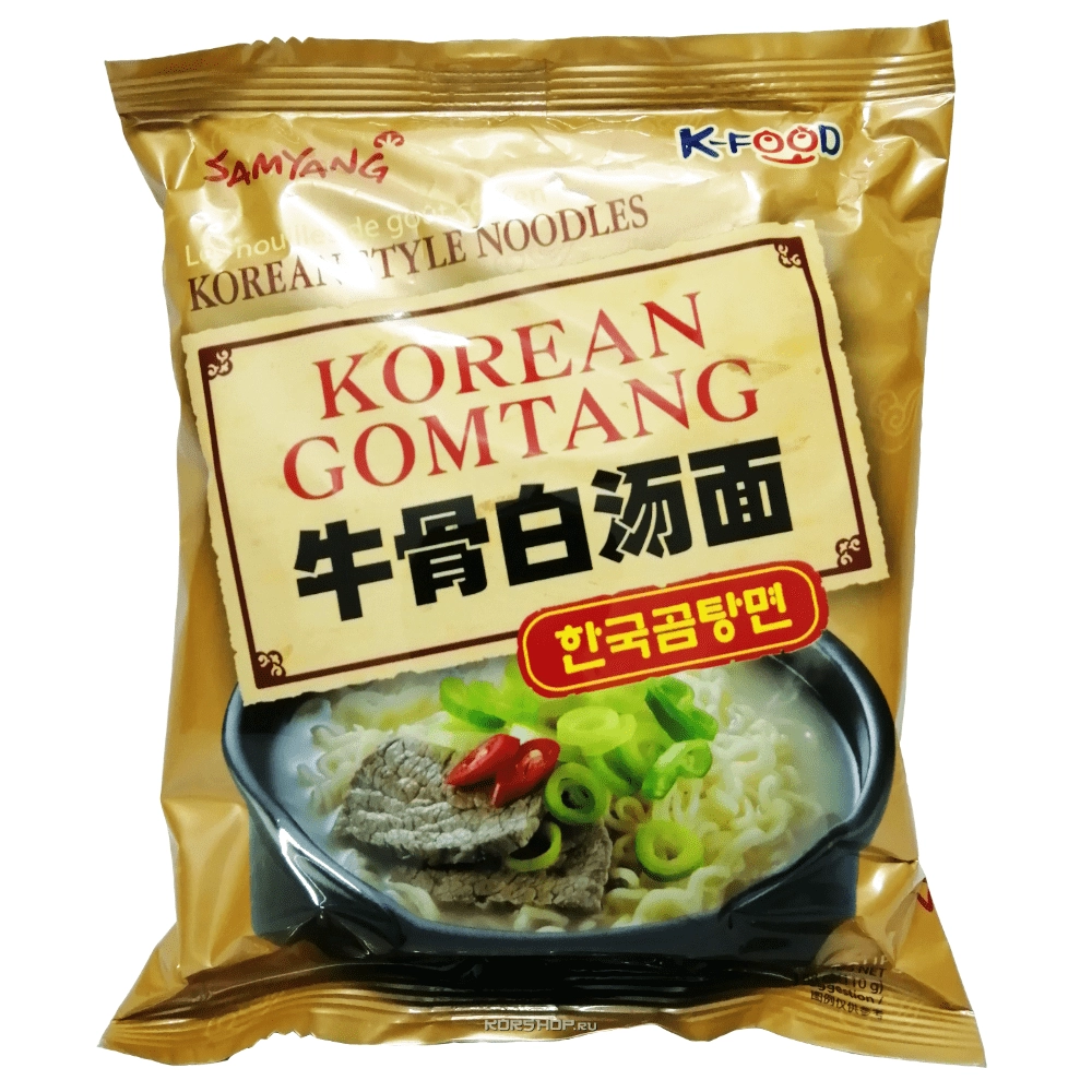 Суп лапша быстрого приготовления Комтхан Samyang, Корея, 110 г Суп лапша быстрого приготовления Комтхан Samyang, Корея, 110 г