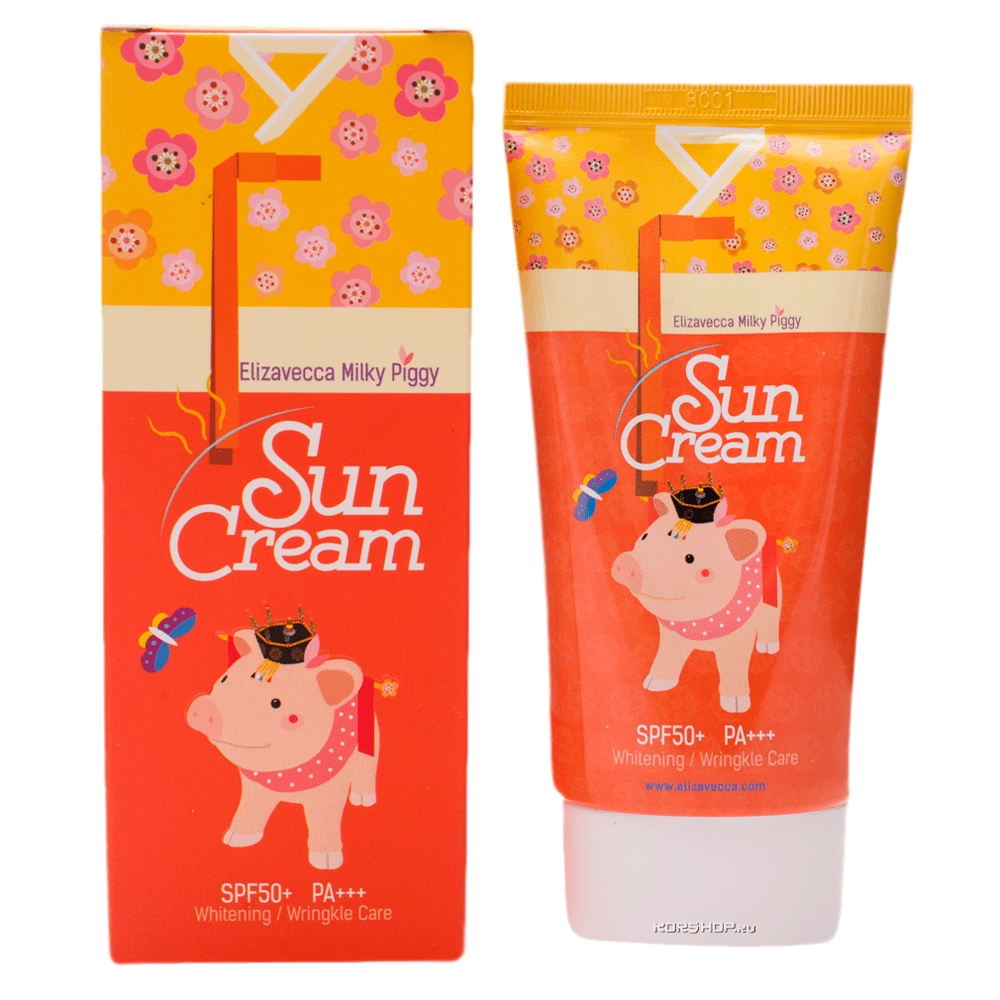 Солнцезащитный крем Milky Piggy SPF50+ PA+++ Elizavecca, Корея, 50 мл Солнцезащитный крем Milky Piggy SPF50+ PA+++ Elizavecca, Корея, 50 мл