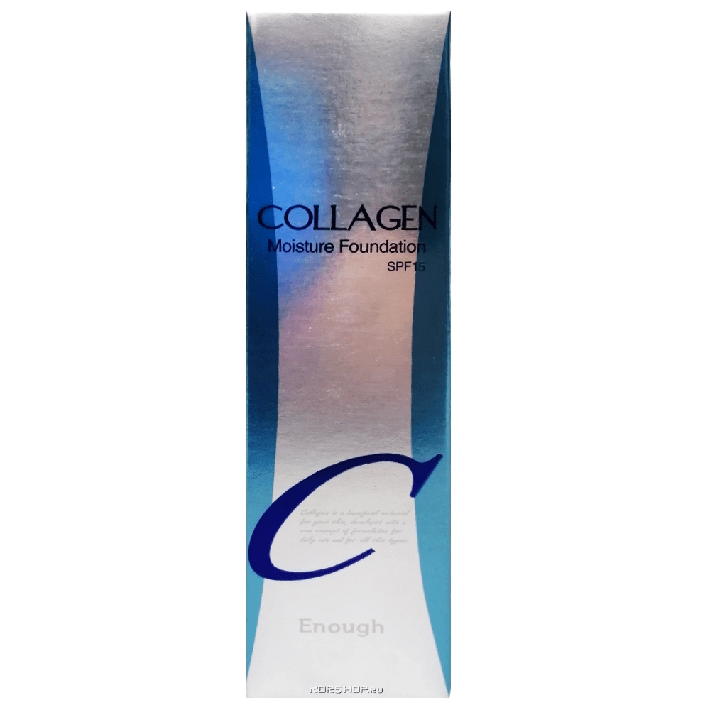 Увлажняющая тональная основа с коллагеном Collagen Enough SPF 15 (21 натуральный беж), Корея Увлажняющая тональная основа с коллагеном Collagen Enough SPF 15 (21 натуральный беж), Корея