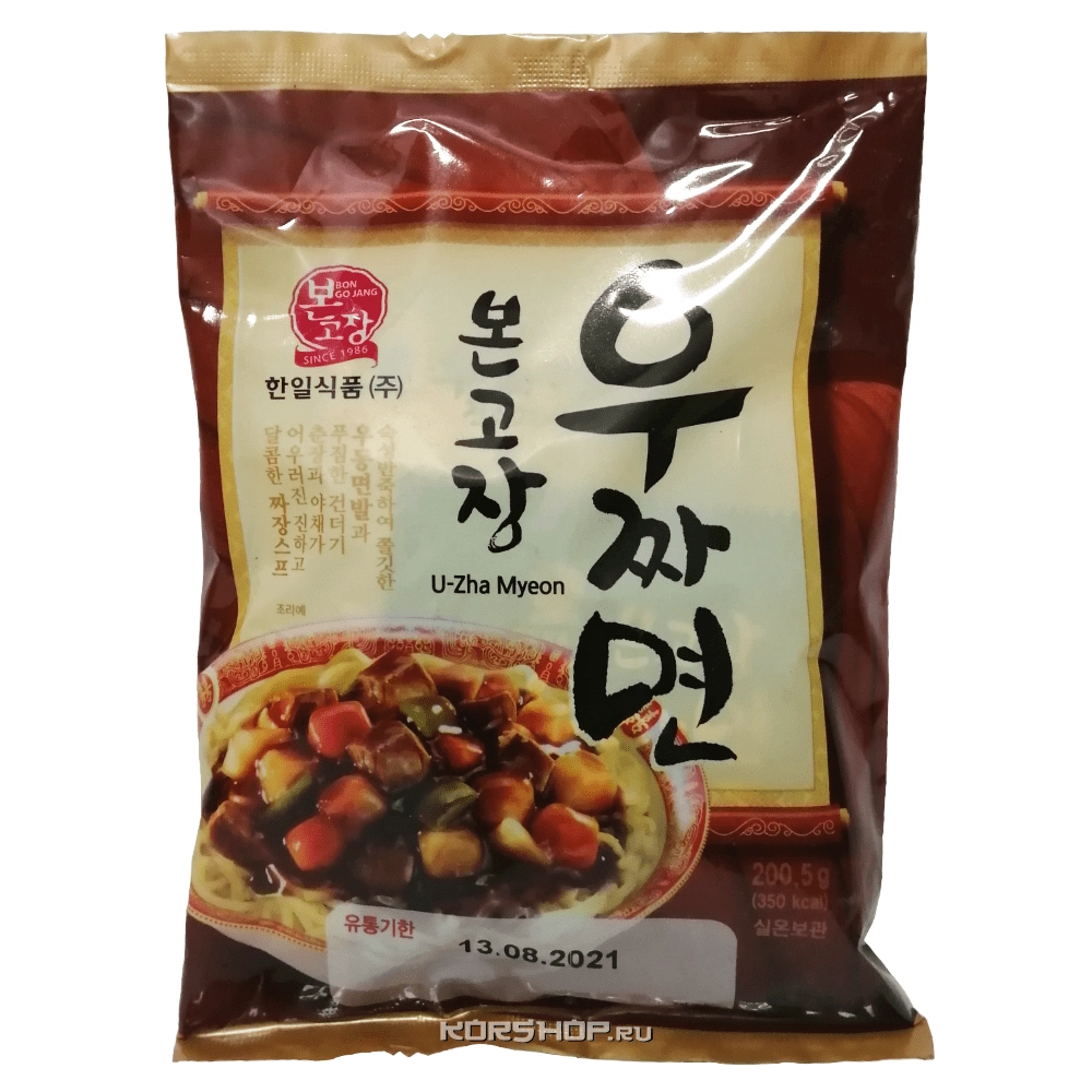 Удон с соусом Чачжан (U-Zha Myeon) Hanilfood, Корея, 200,5 г Удон с соусом Чачжан (U-Zha Myeon) Hanilfood, Корея, 200,5 г