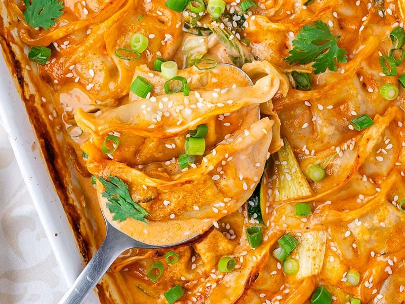 Собрание рецептов запеканка из пельменей (дамплинг баке) из коллекции KorShop.ru