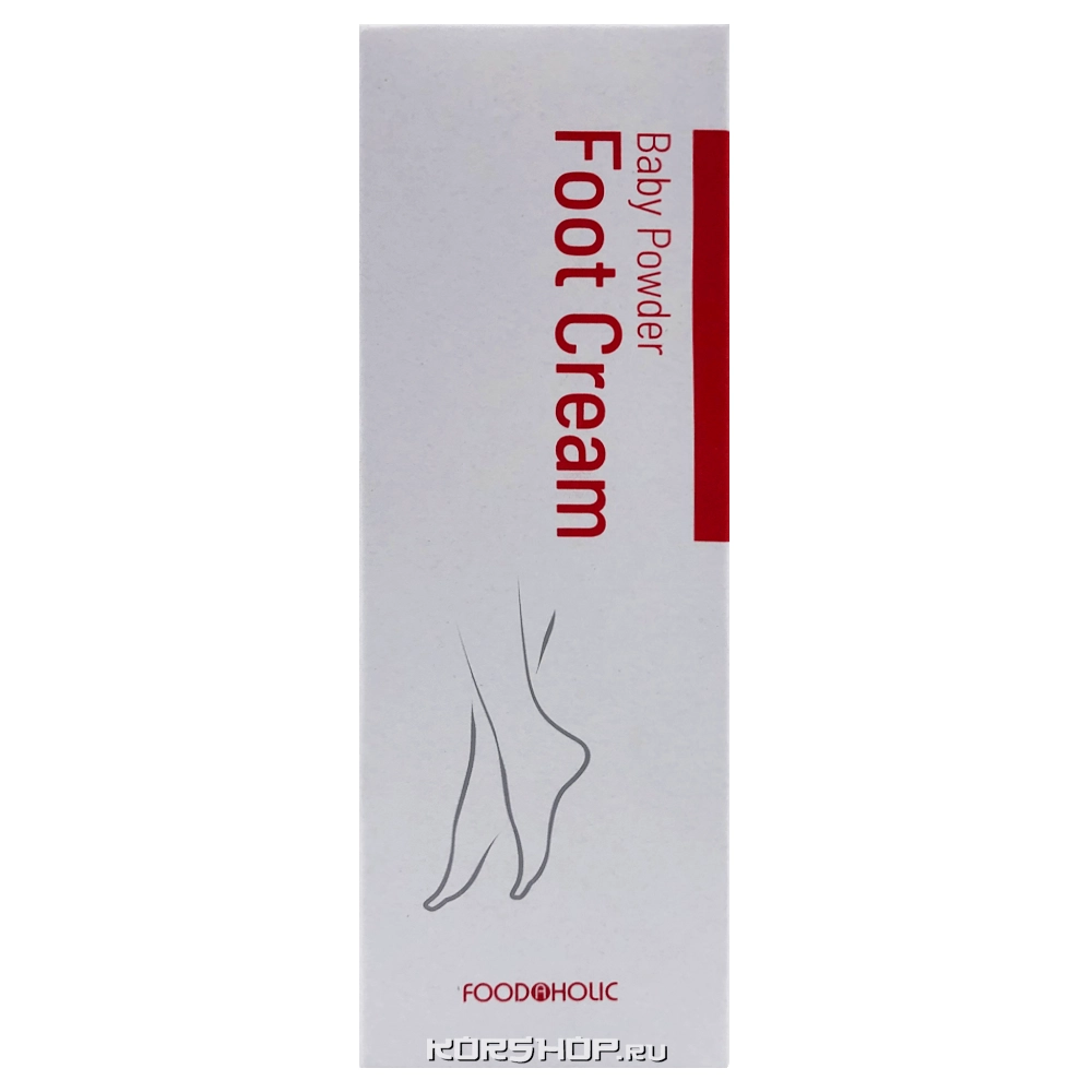 Крем для ног Baby Powder FoodaHolic, Корея, 100 мл Крем для ног Baby Powder FoodaHolic, Корея, 100 мл