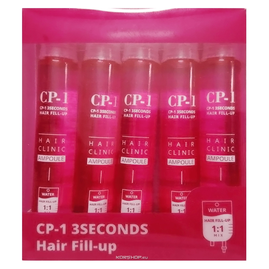 Маска филлер для волос 3 seconds Hair Ringer CP-1 Esthetic House (5 шт.), Корея Маска филлер для волос 3 seconds Hair Ringer CP-1 Esthetic House (5 шт.), Корея