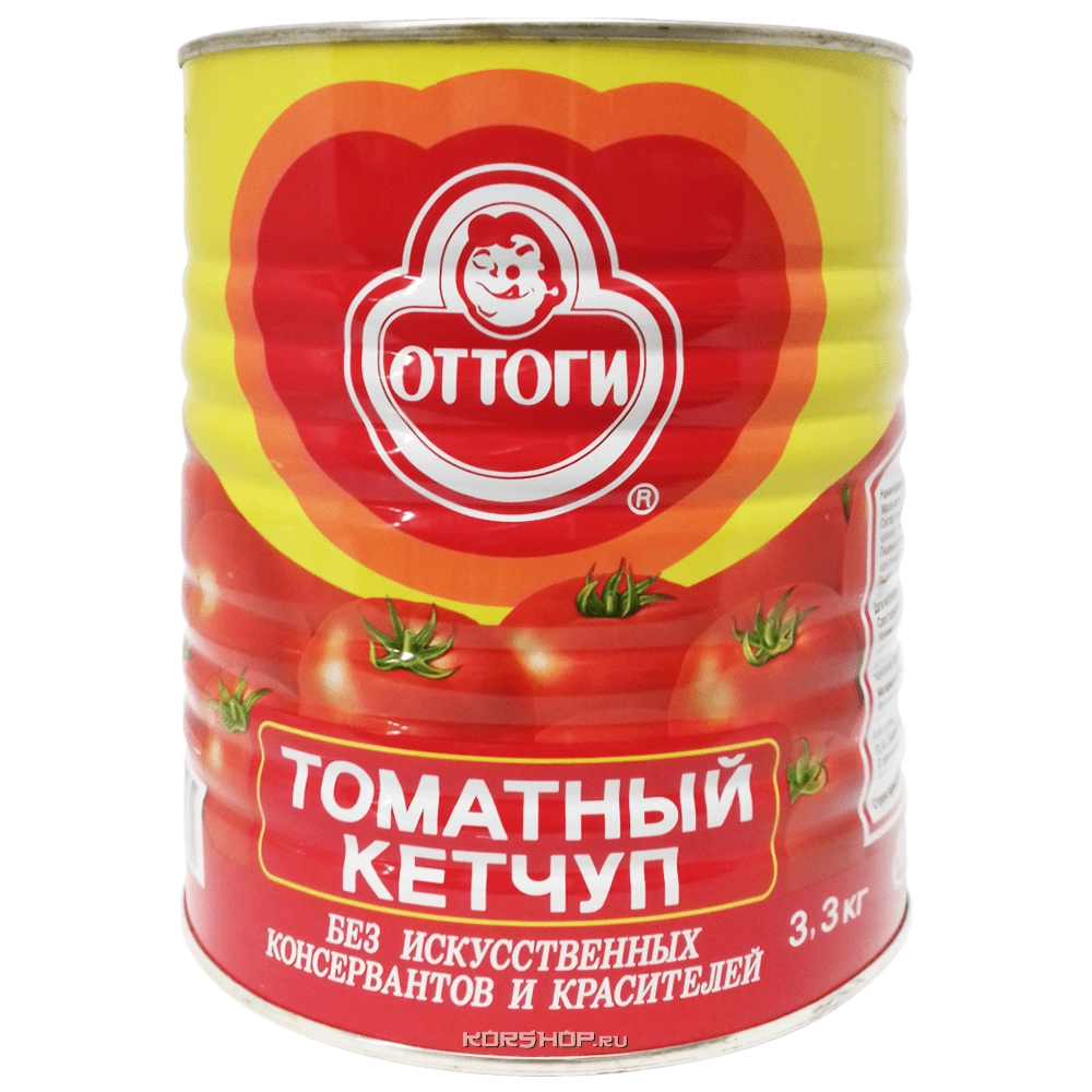 Томатный кетчуп Ottogi, Корея, 3,3 кг