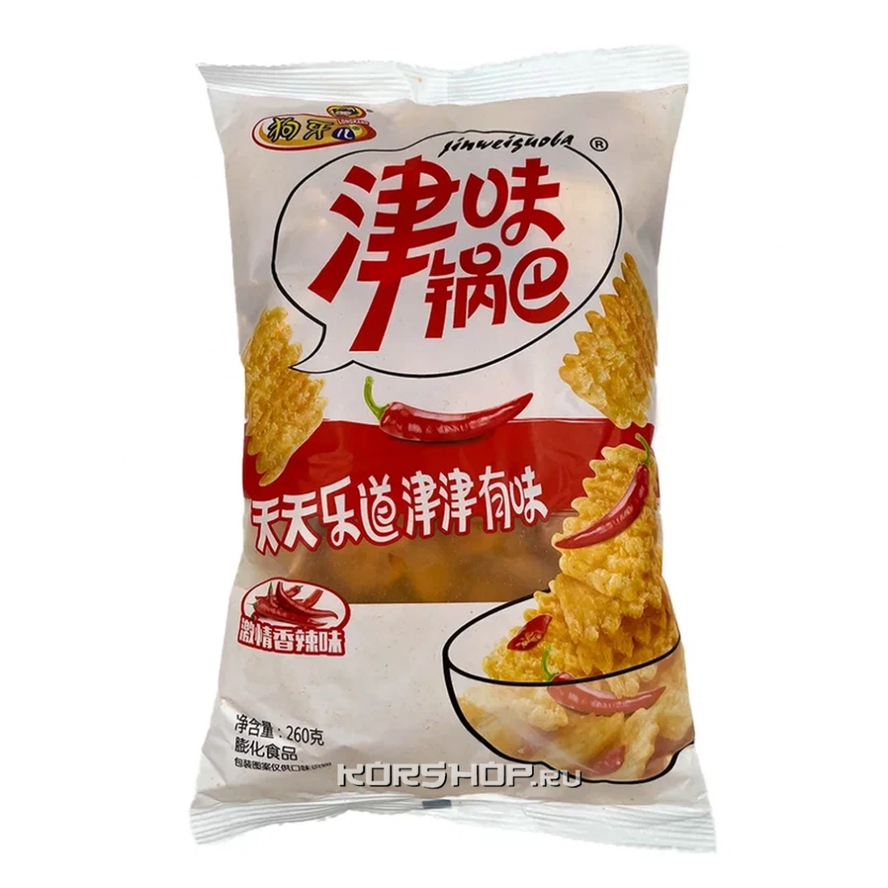 Снэки чипсы рисовые с ароматным вкусом Gouya, Китай, 260 г