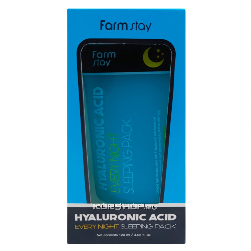 Увлажняющая ночная маска для лица с гиалуроновой кислотой Every Night FarmStay, Корея, 120 мл Увлажняющая ночная маска для лица с гиалуроновой кислотой Every Night FarmStay, Корея, 120 мл