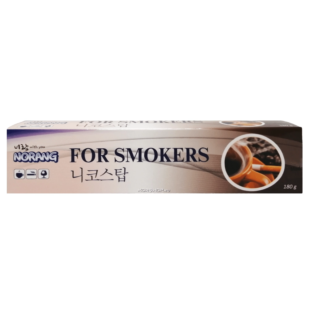 Зубная паста для курильщиков Norang, Корея, 180 г Зубная паста для курильщиков Norang, Корея, 180 г