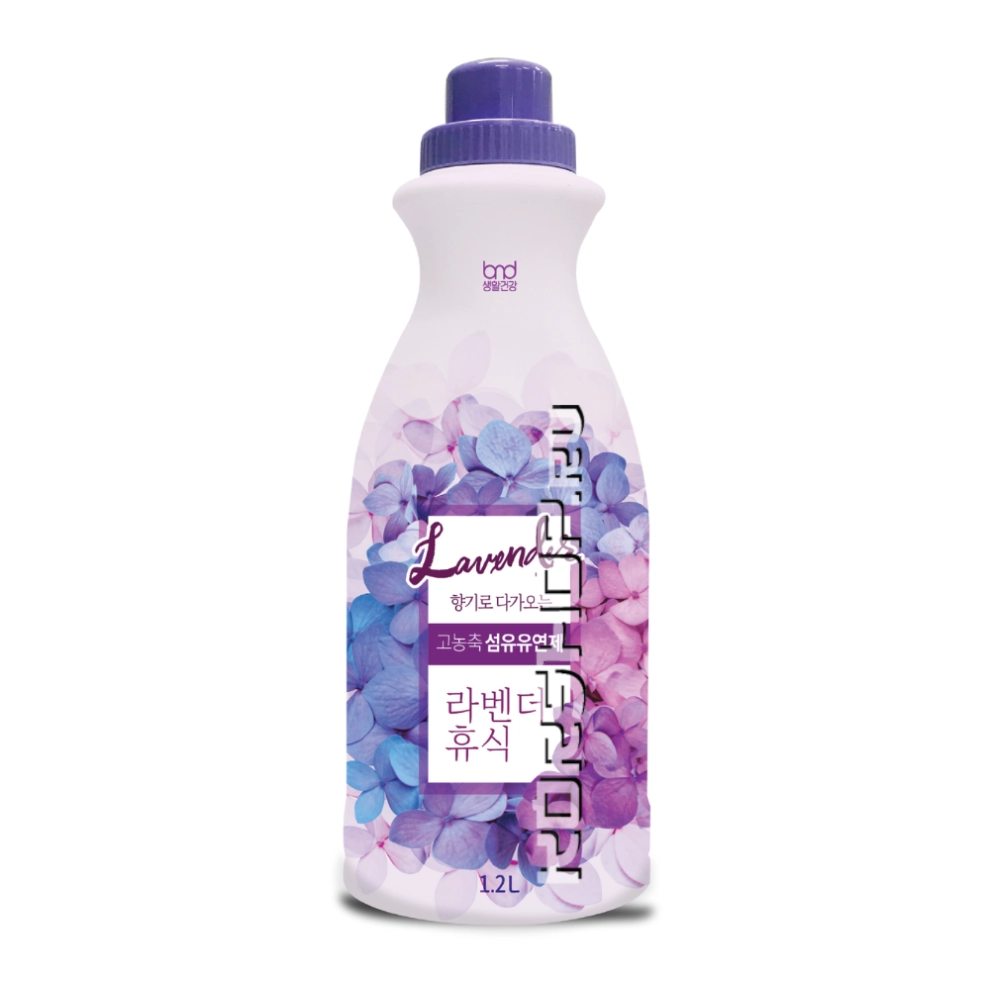 Кондиционер - концентрат для белья с ароматом лаванды High Enrichment Fabric Softener Lavender B&D, Корея, 1,2 л Кондиционер - концентрат для белья с ароматом лаванды High Enrichment Fabric Softener Lavender B&D, Корея, 1,2 л