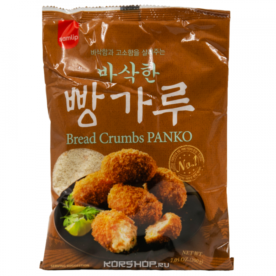 Панировочные сухари Панко Panko Samlip, Корея, 200 г