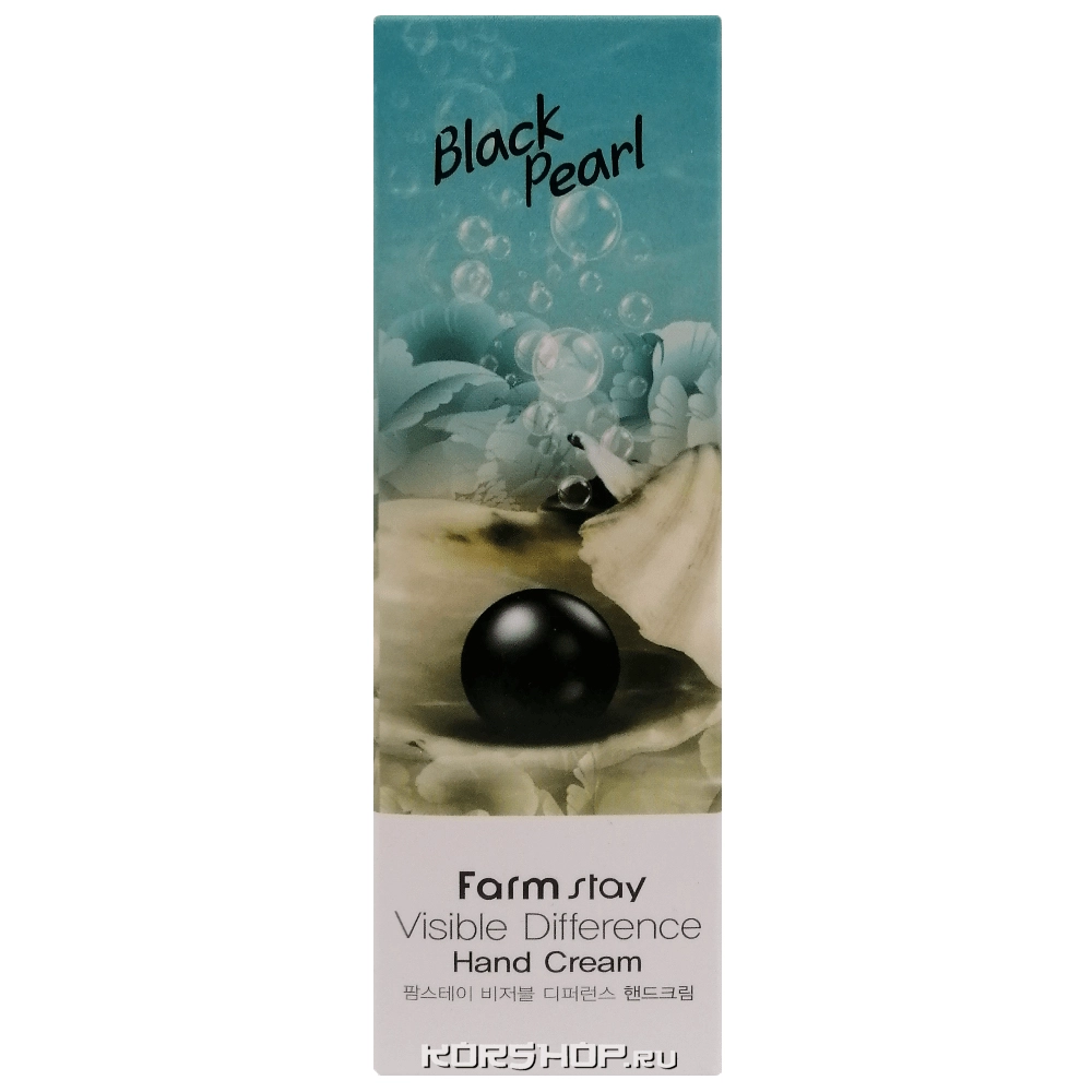 Крем для рук с экстрактом черного жемчуга FarmStay, Корея, 100 мл