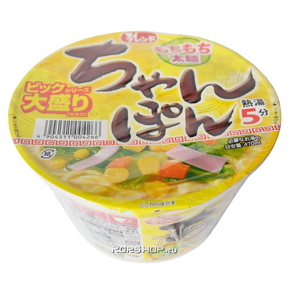 Жареная лапша c морепродуктами и овощами Чампон Champon Daikoku, Япония, 105 г. Жареная лапша c морепродуктами и овощами Чампон Champon Daikoku, Япония, 105 г.