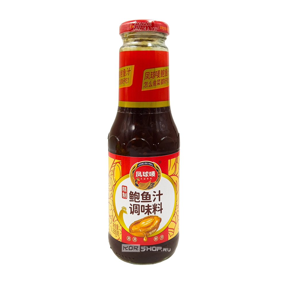Соус Абалон из моллюсков морских ушек Abalonе Sauce, Китай, 390 г Соус Абалон из моллюсков морских ушек Abalonе Sauce, Китай, 390 г