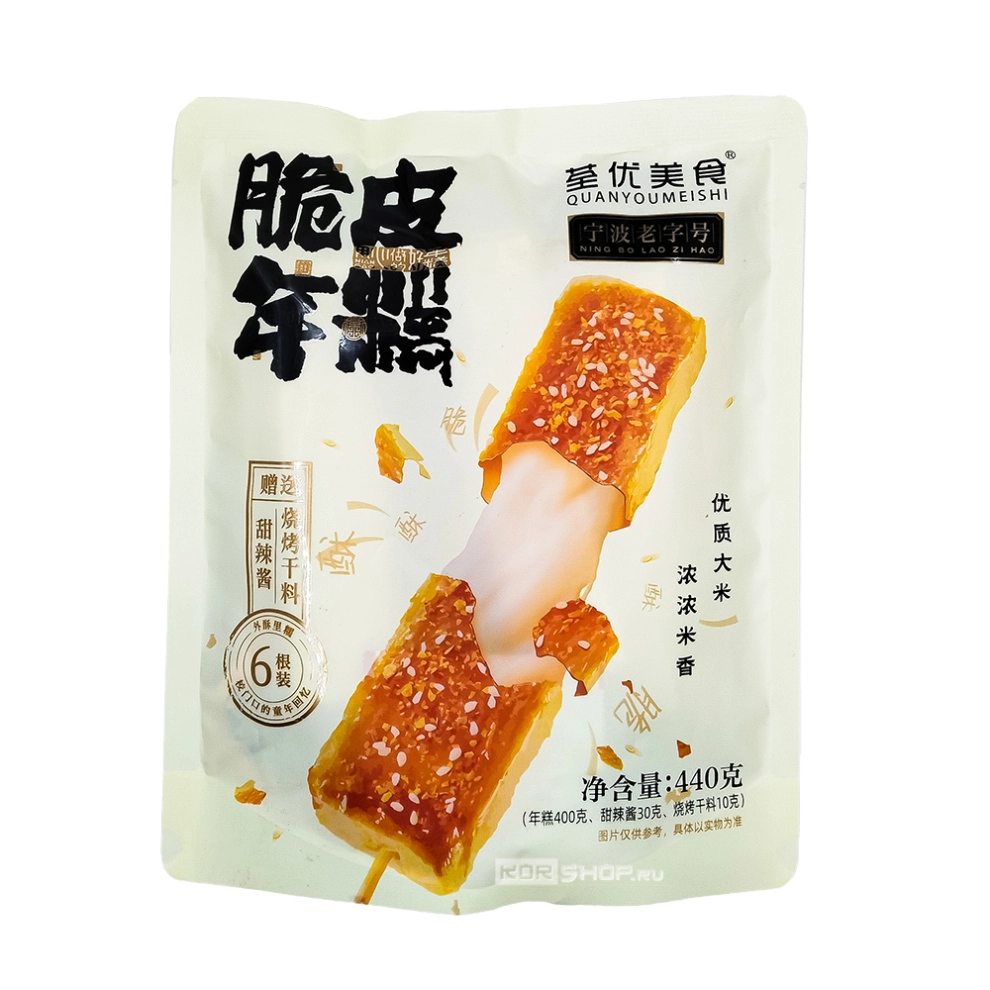 Хрустящий рисовый пирог QuanYou, Китай, 440 г Хрустящий рисовый пирог QuanYou, Китай, 440 г