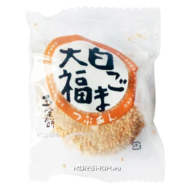 Рисовые моти с бобовой начинкой Широ Дайфуку Yamamotoya, Япония, 100 г.