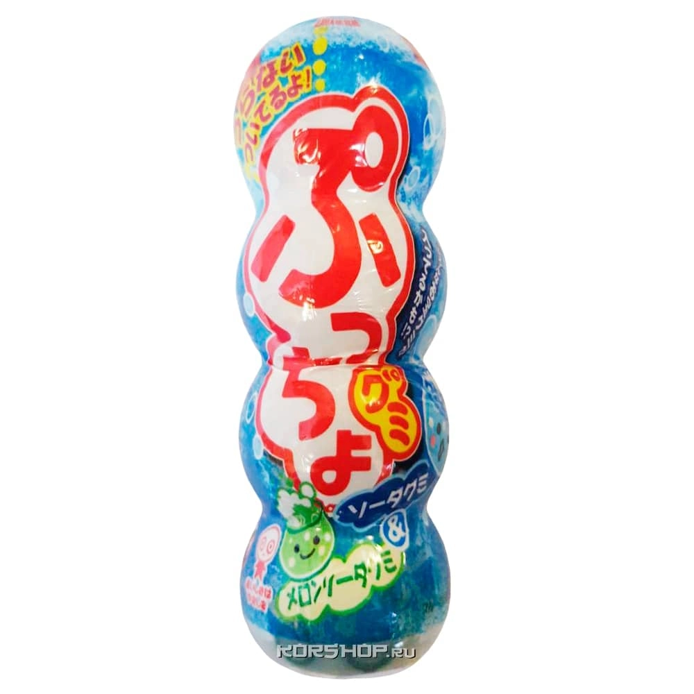 Жевательный мармелад со вкусом газировки «Путте» Mikakuto, Япония, 36 г Жевательный мармелад со вкусом газировки «Путте» Mikakuto, Япония, 36 г