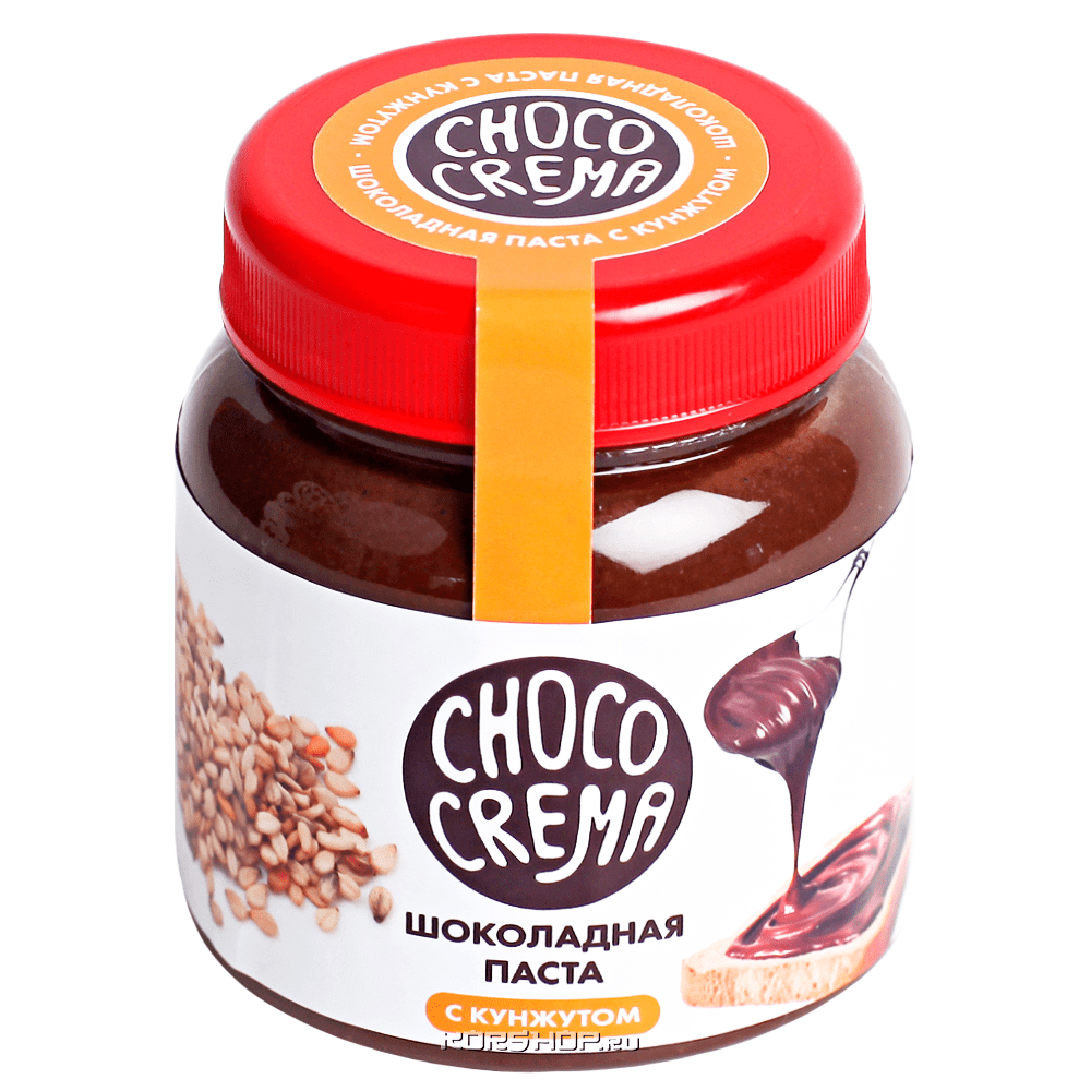 Шоколадно-кунжутная паста Choco Crema, 250 г