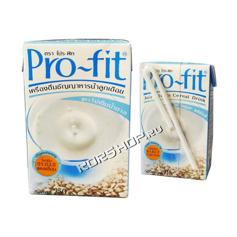 Натуральный напиток Pro-Fit из семян коикса (бусенника/иовы слезы) без сахара 250 мл...