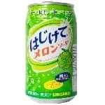 Безалкогольный газированный напиток Sangaria Melon со вкусом дыни, Япония, 350 г