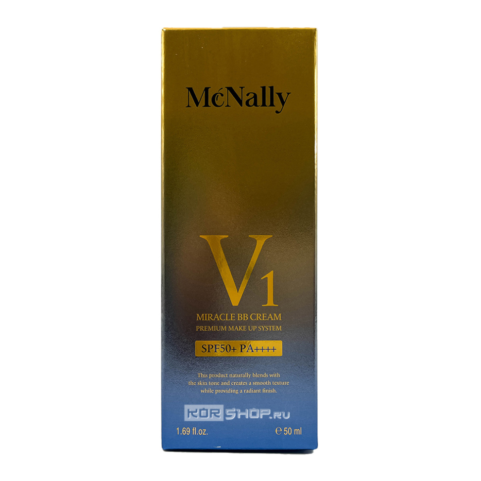 BB-крем увлажняющий с коллагеном V1 Miracle BB Cream McNally, Корея, 50 мл