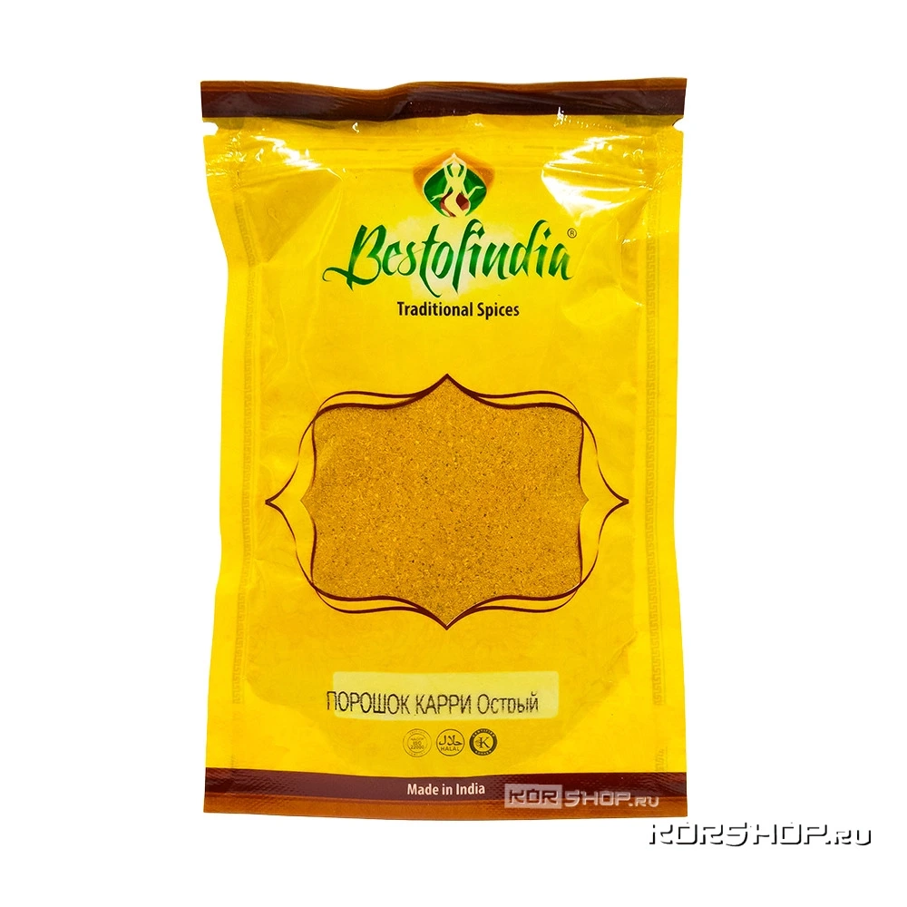 Приправа карри острая Bestofindia, Индия, 100 г