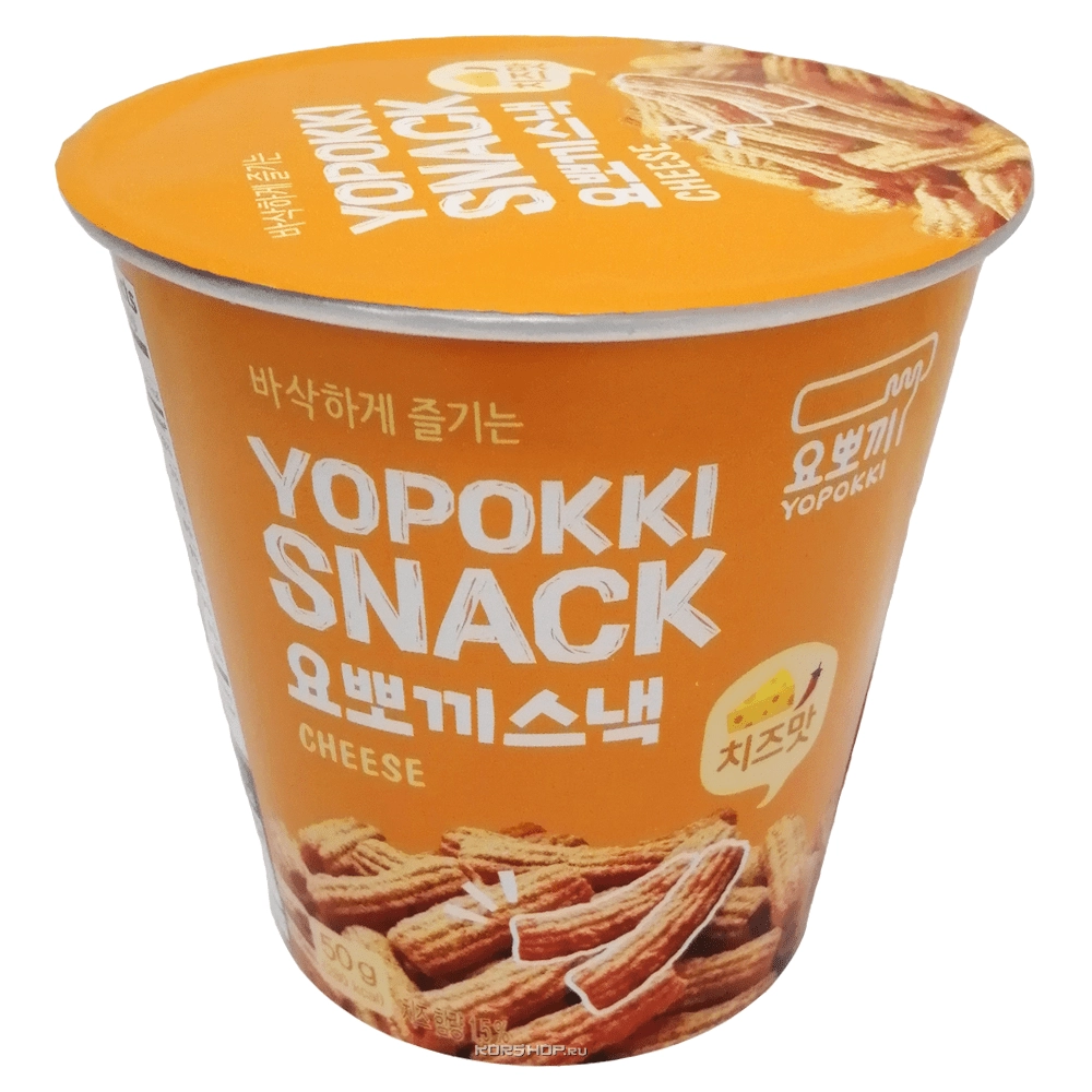 Сырные снеки Yopokki, Корея, 50 г