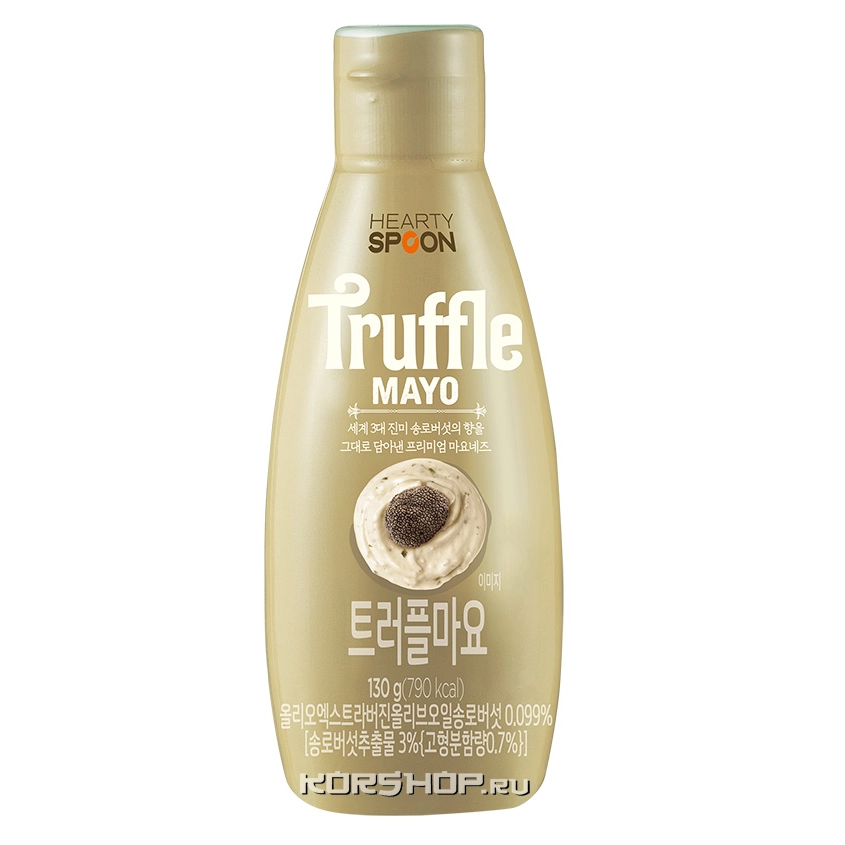 Майонез с трюфелем Hearty Spoon, Корея, 130 г Майонез с трюфелем Hearty Spoon, Корея, 130 г