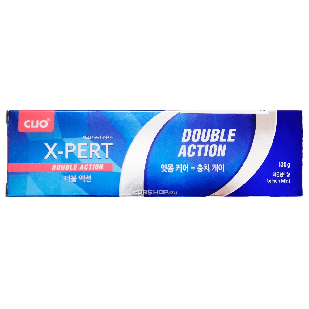 Зубная паста двойного действия CL X-Pert Double Action Clio, Корея, 130 г