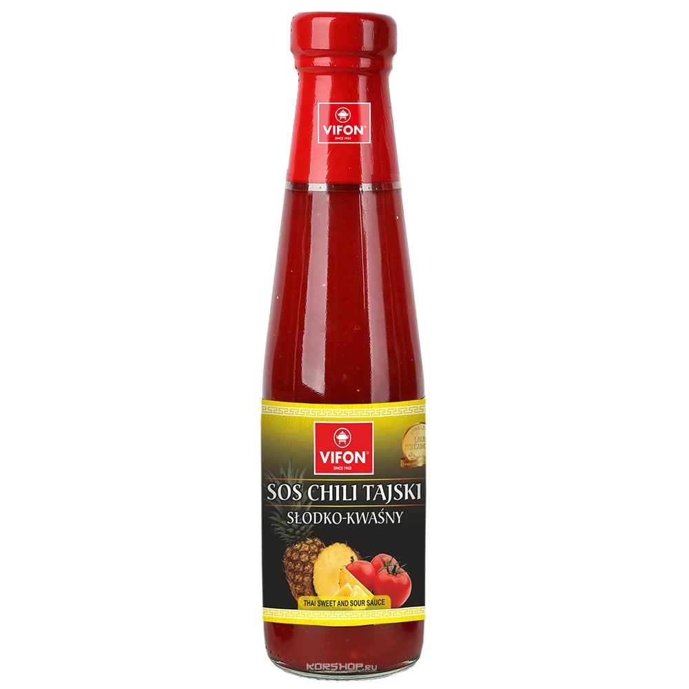 Тайский кисло-сладкий соус Vifon, Вьетнам, 300 мл Тайский кисло-сладкий соус Vifon, Вьетнам, 300 мл