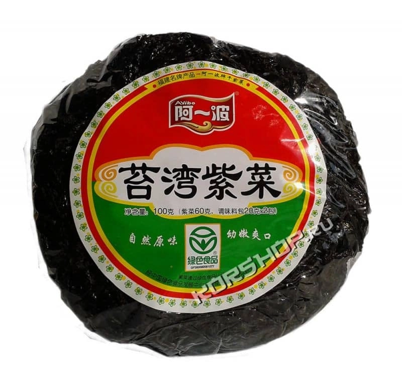 Морская капуста для супа быстрого приготовления 60 г с бульоном 40 г т.м. Green Food
