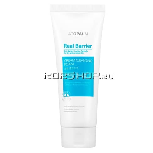 Кремовая очищающая пенка Real Barrier Atopalm, Корея, 150 г