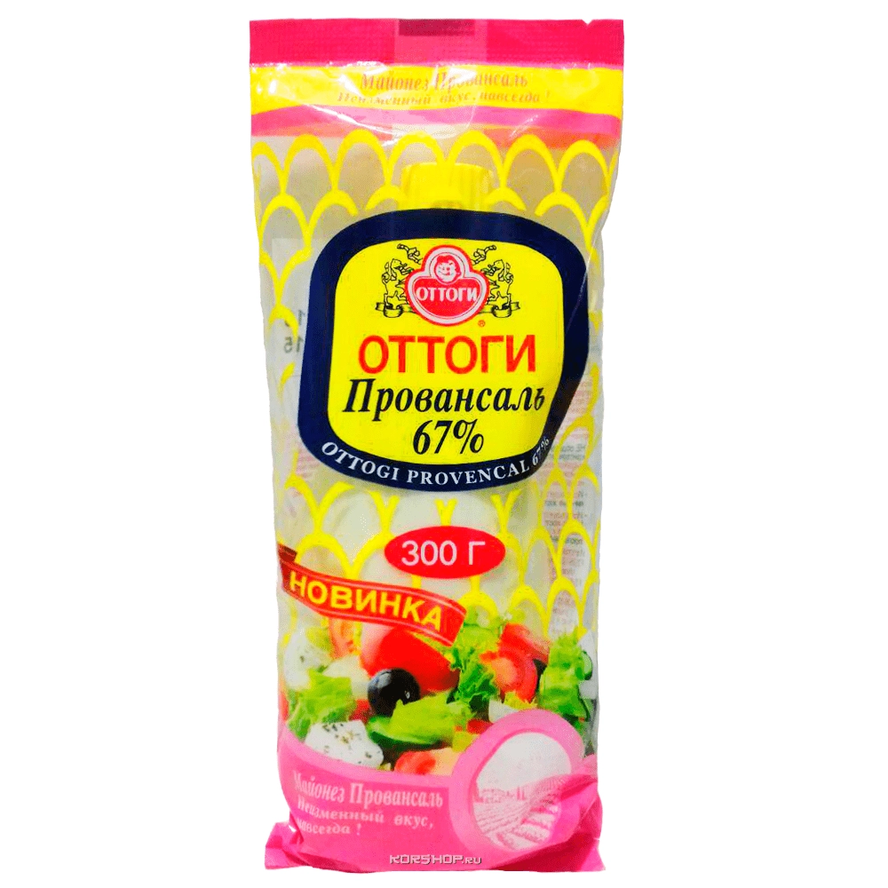 Корейский майонез Провансаль 67% Ottogi (Оттоги), Корея, 300 г