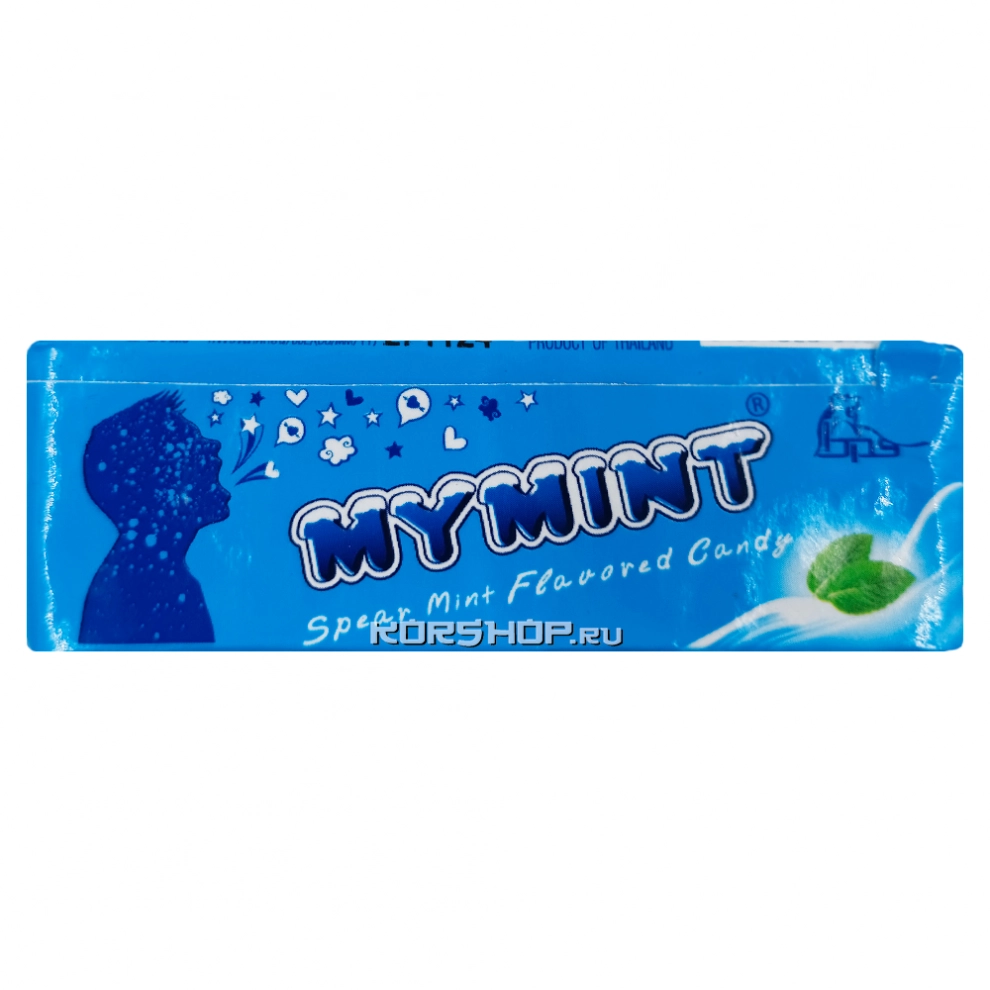 Жевательные конфеты Супер Освежающая Мята Mymint Boonprasert, Таиланд, 32 г