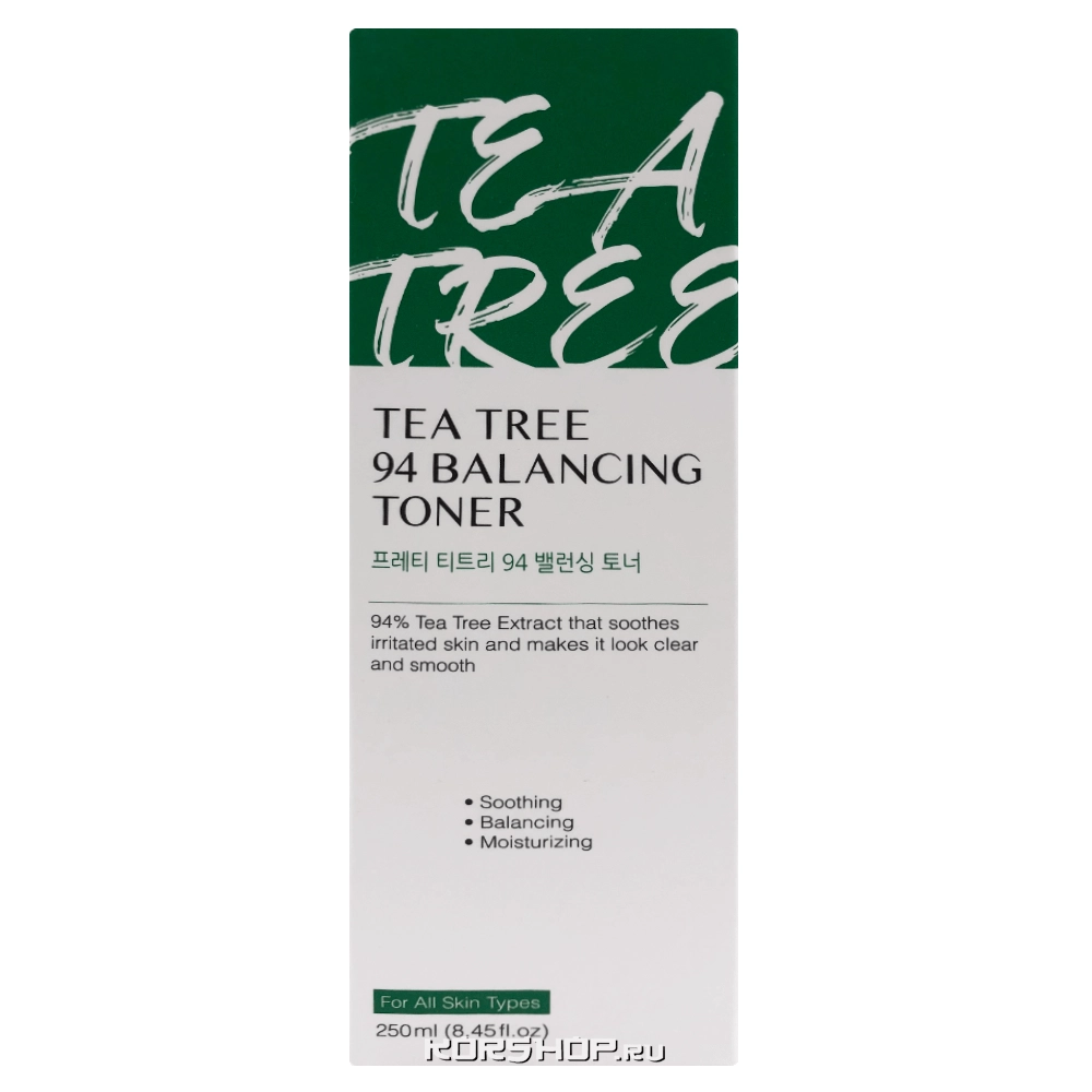 Балансирующий тонер для проблемной кожи с 94% экстрактом зеленого чая Prreti, Корея, 250 мл Балансирующий тонер для проблемной кожи с 94% экстрактом зеленого чая Prreti, Корея, 250 мл