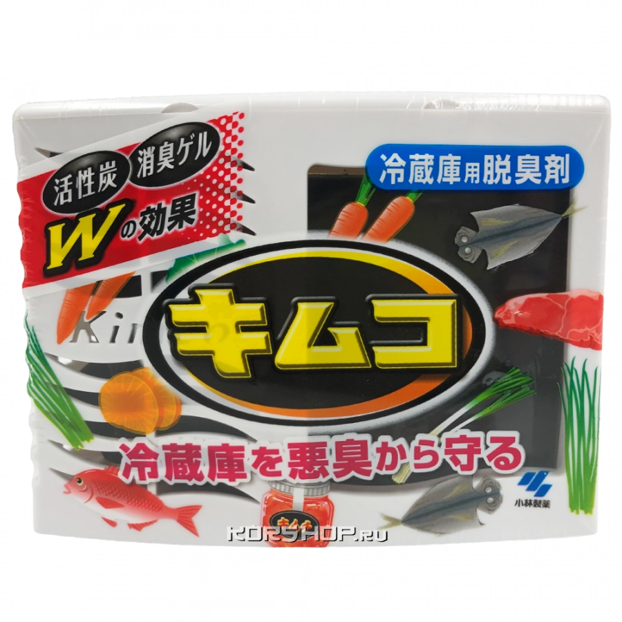 Поглотитель неприятных запахов для холодильника Kimco Kobayashi, Япония, 113 г Поглотитель неприятных запахов для холодильника Kimco Kobayashi, Япония, 113 г