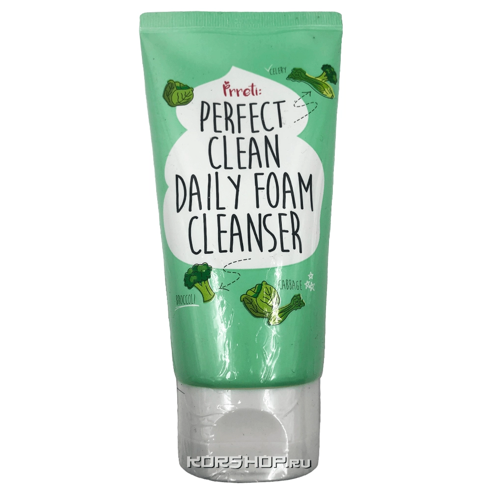 Пенка для умывания Prreti, Корея, 140 г Пенка для умывания Prreti, Корея, 140 г