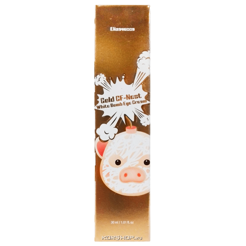 Крем для кожи вокруг глаз Gold CF-Nest White Bomb Eye Cream Elizavecca, Корея, 30 мл Крем для кожи вокруг глаз Gold CF-Nest White Bomb Eye Cream Elizavecca, Корея, 30 мл