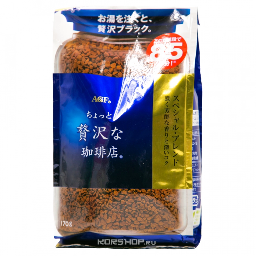 Растворимый кофе Special Blend A Little Luxury Coffee AGF, Япония, 170 г Растворимый кофе Special Blend A Little Luxury Coffee AGF, Япония, 170 г