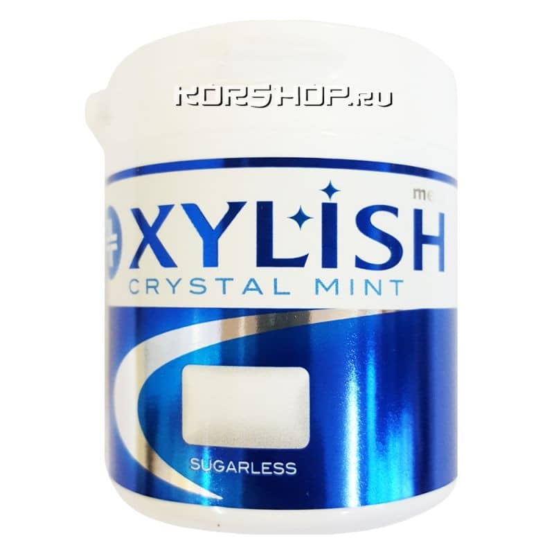Жевательная резинка Xylish Crystal Mint «Кристальная мята», Япония, 125 г...