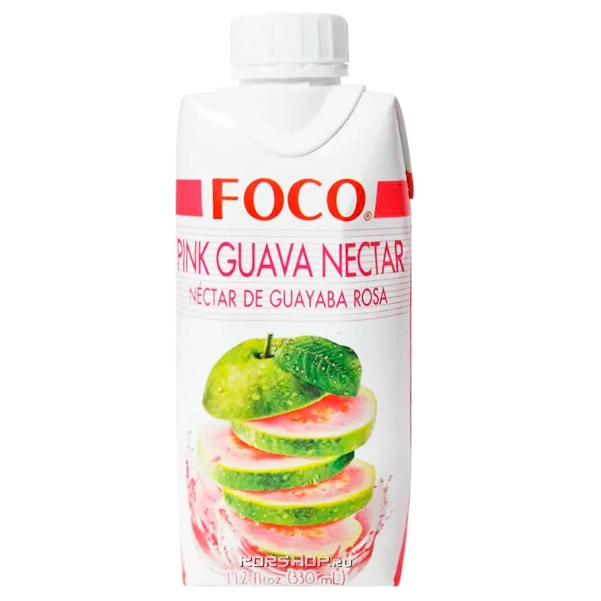 Нектар розовой гуавы Foco, Вьетнам, 330 мл Нектар розовой гуавы Foco, Вьетнам, 330 мл