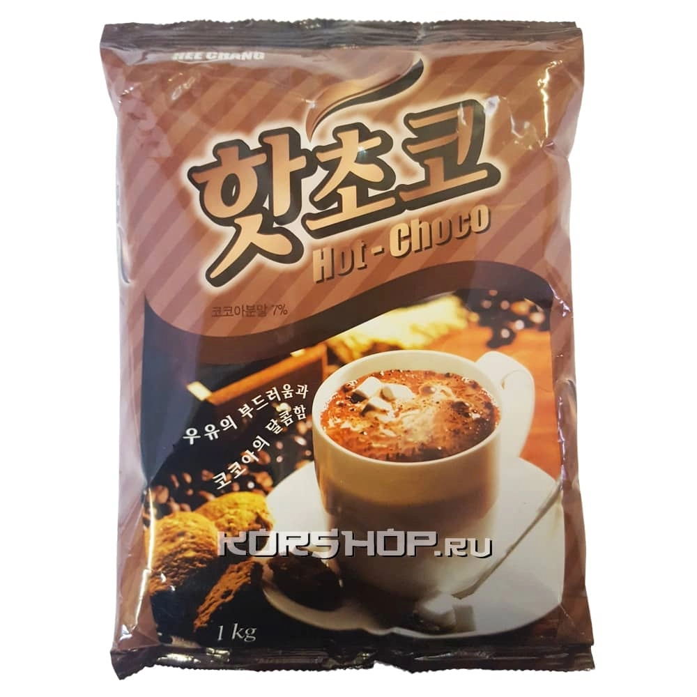 Смесь для приготовления горячего шоколада Hot Choco, Корея, 1 кг