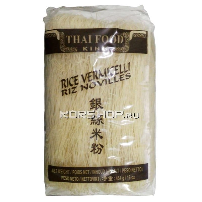 Рисовая вермишель Thai Food King, Таиланд, 454 г