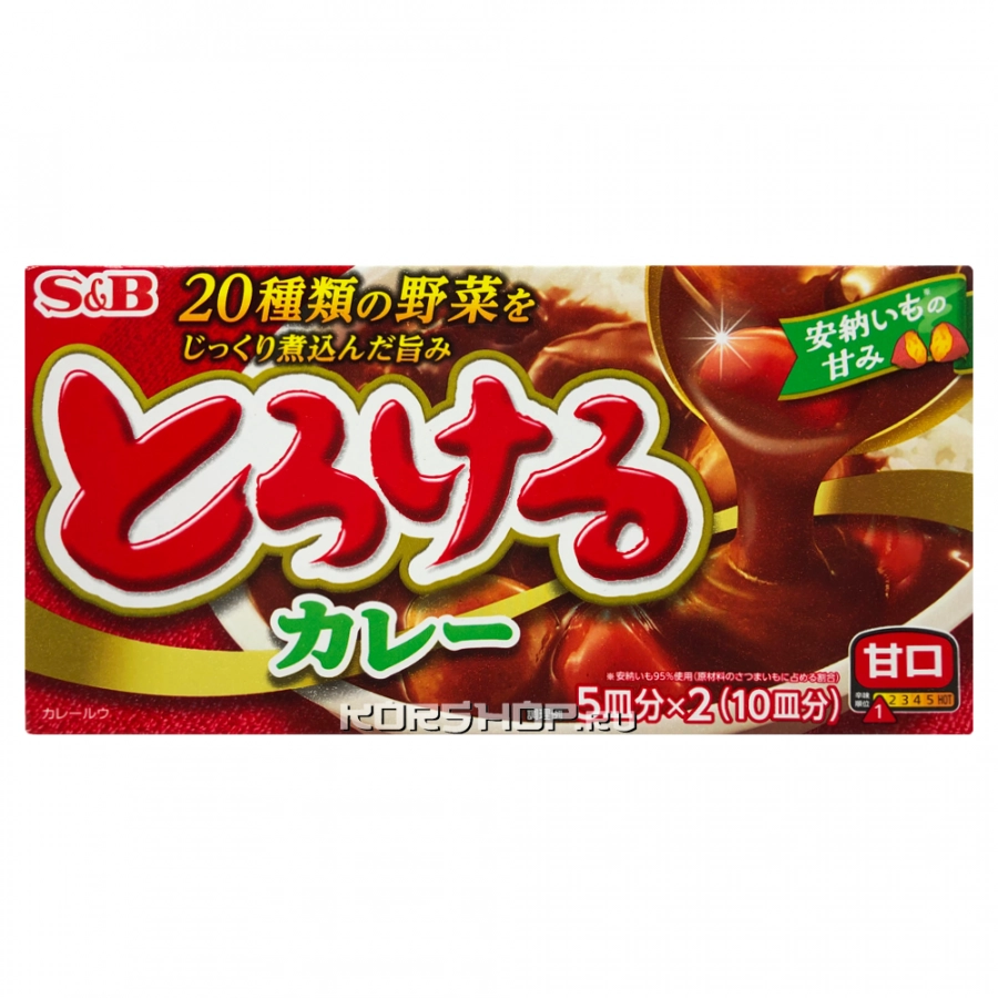 Карри Пикантный Микс (нежный) S and B S&amp;B, Япония, 180 г