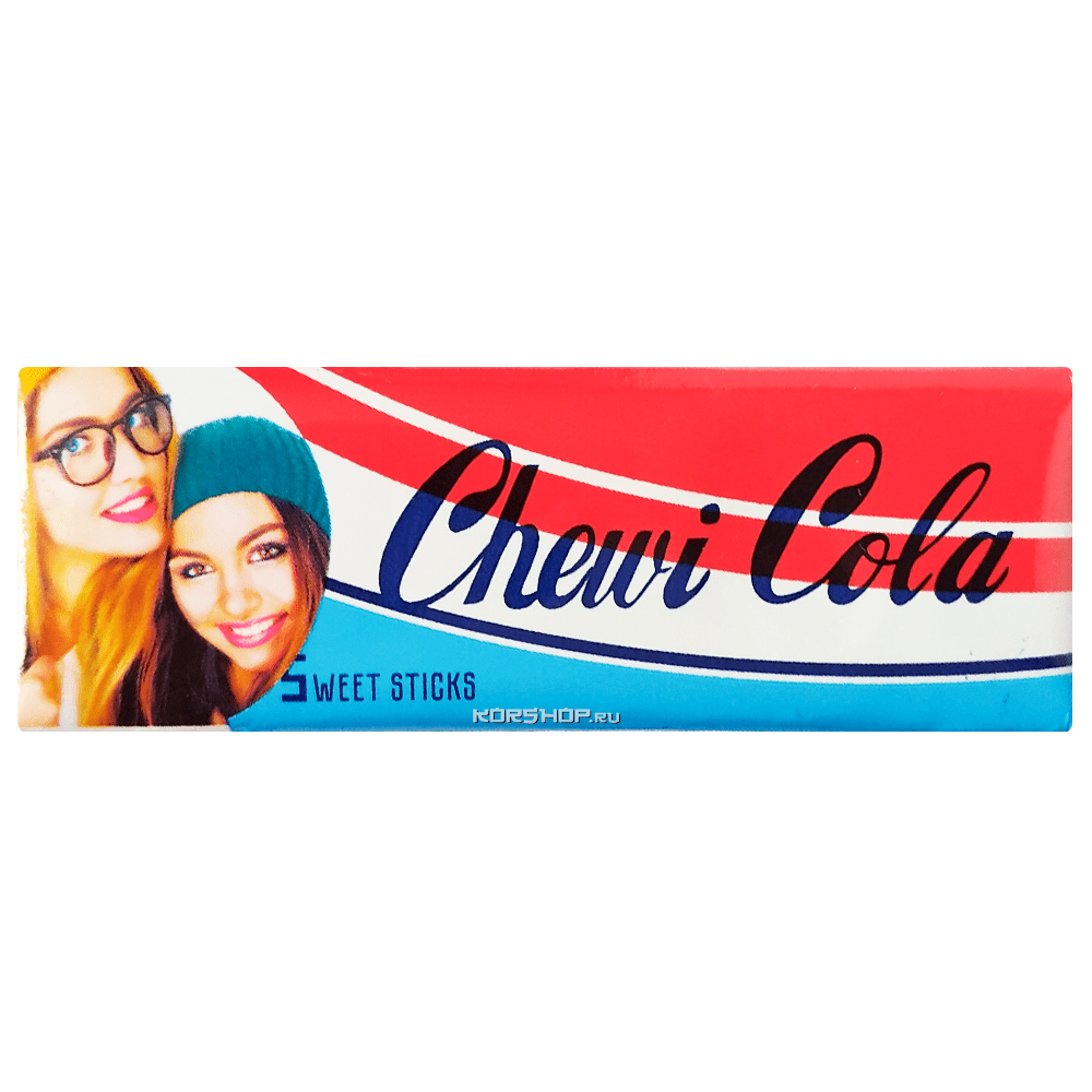 Жевательная резинка Chewi Cola Lotte, Корея, 23 г
