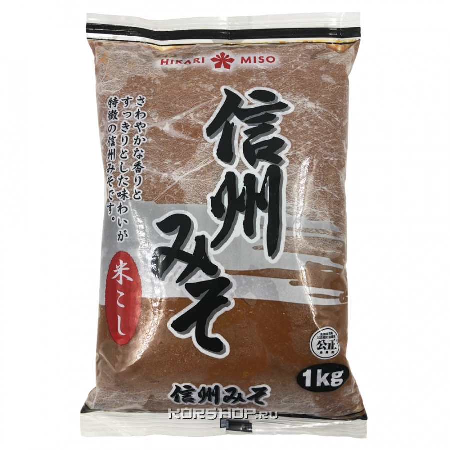 Светлая соевая Мисо паста Широмисо Hikari Miso, Япония, 1 кг