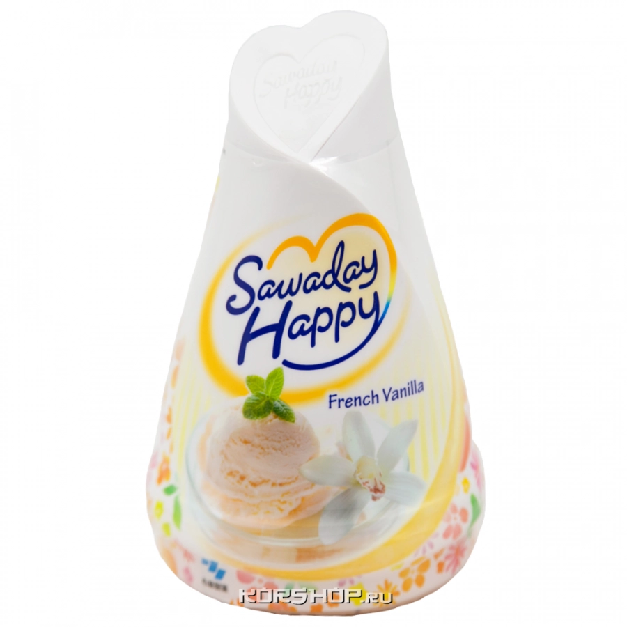 Освежитель воздуха для комнаты Французская Ваниль Parfum French Vanilla Happy Kobayashi, Япония, 150 г