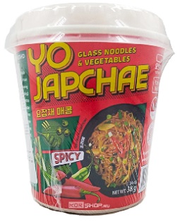 Лапша чапче из кукурузного крахмала Young Poong, Корея с острым, сладким и соевым соусами Лапша чапче из кукурузного крахмала Young Poong, Корея с острым, сладким и соевым соусами
