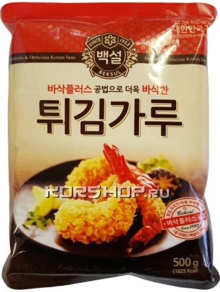 Панировочная мука (кляр) CJ Cheiljedang, Корея, 500 г